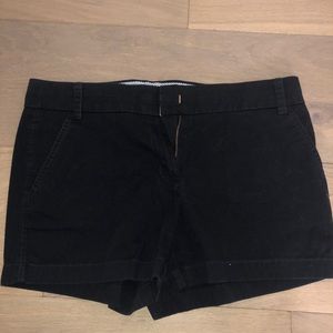 J Crew 4in blue jean shorts